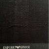 Emporio Armani | מגבת לוגו שחורה אימפוריו ארמני