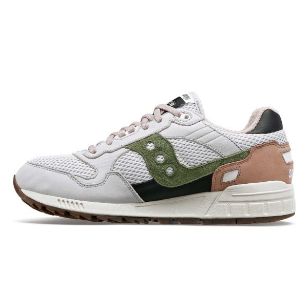 Saucony | Shadow 5000-נעלי אופנה יוניסקס אפור/ירוק סאקוני