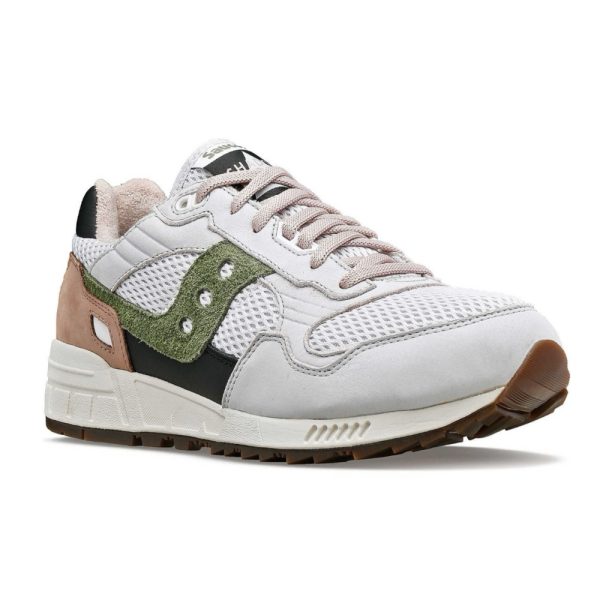 Saucony | Shadow 5000-נעלי אופנה יוניסקס אפור/ירוק סאקוני