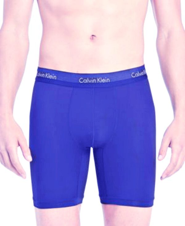 Calvin Klein | תחתון כחול בוקסר ארוך קלוין קליין