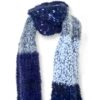 Ronari Scarf | צעיף סרוג פסים כחול